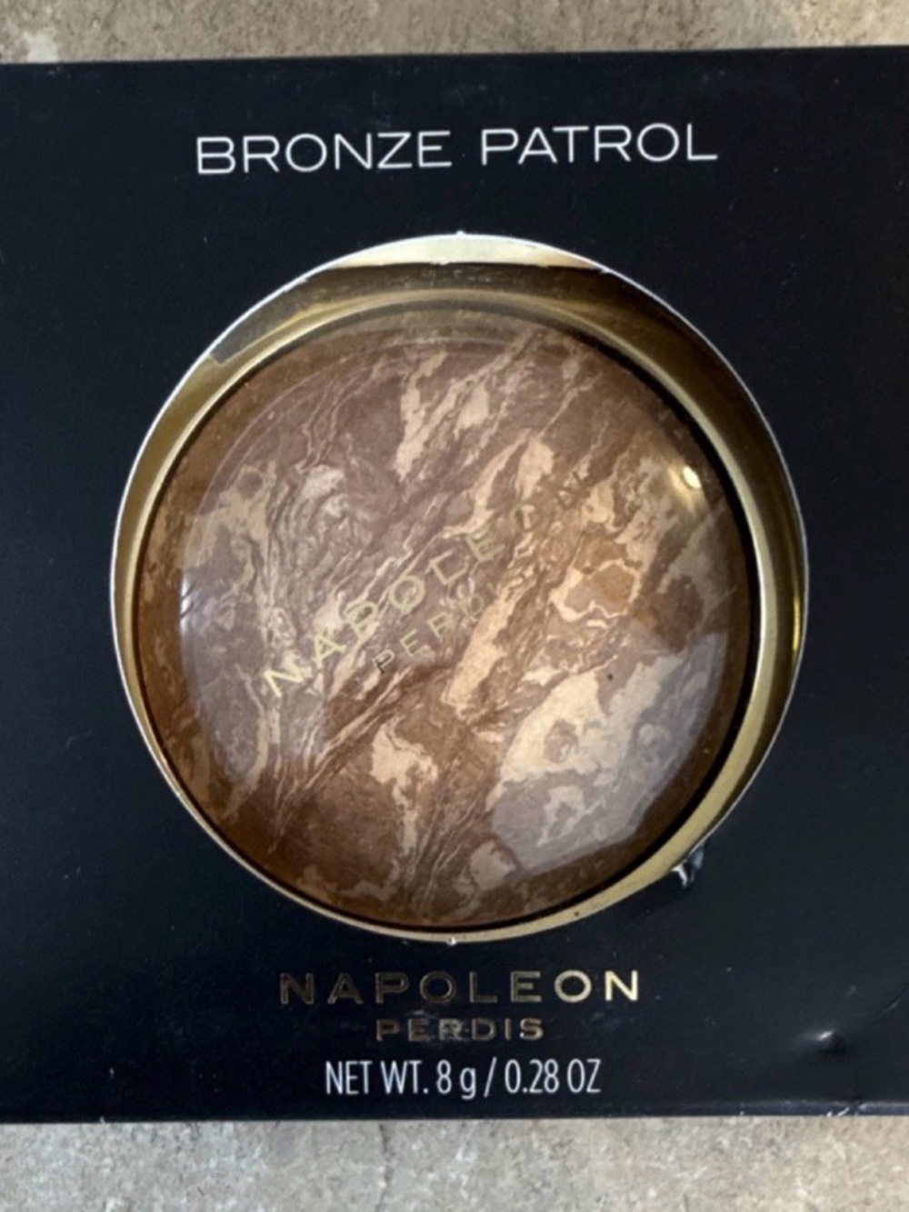 Napoleon Perdis Bronze Patrol - Baked Bronzer Bronze Gold Vegan Gluten-Free 8g